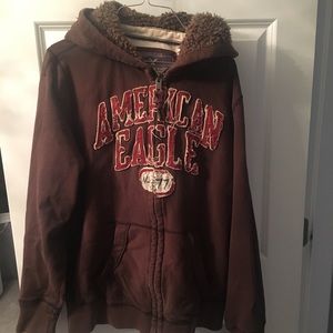Super warm lined American Eagle hoodie